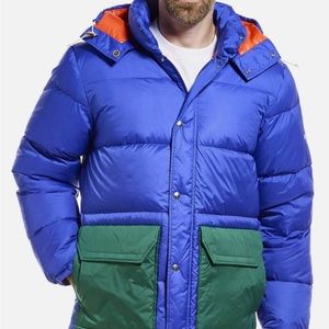 North face color blocker Sierra jacket size L